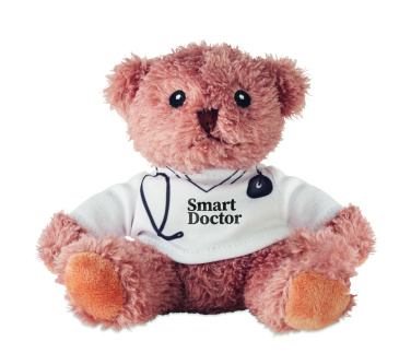 Лого трейд pекламные cувениры фото: Teddy bear plush doctor