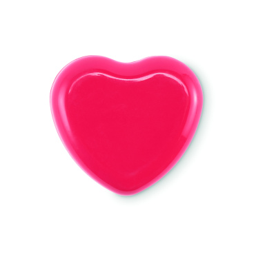 Логотрейд pекламные cувениры картинка: Heart shape vegan lip balm