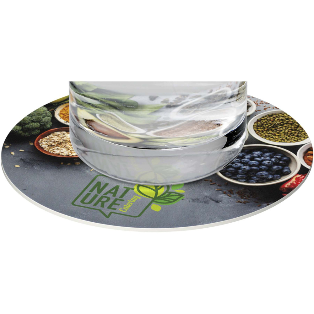 Логотрейд pекламные cувениры картинка: Круглая подставка Lumin