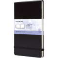 Большой альбом для акварели Moleskine, Черный