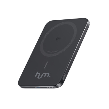 Логотрейд бизнес-подарки картинка: Беспроводной аккумулятор Anker Nano 5K 15 Вт MagGo slim Qi 2.0