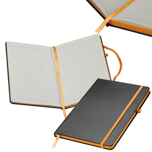 : A5 note book CUXHAVEN  color orange
