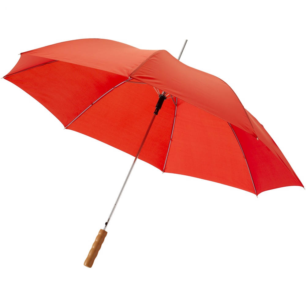 : 23" Lisa automatiskt paraply, röd
