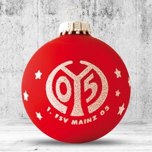: Jõulukuulid 1 värvi logoga, 8 cm