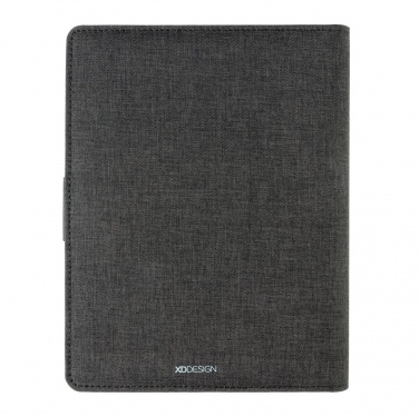 : Air omslag för A5 anteckningsbok med trådlös laddning, svart