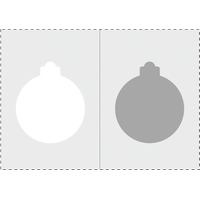 : TreeCard jõulukaart, pall