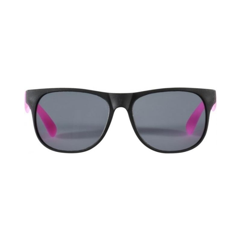 : Retro solglasögon, neon rosa
