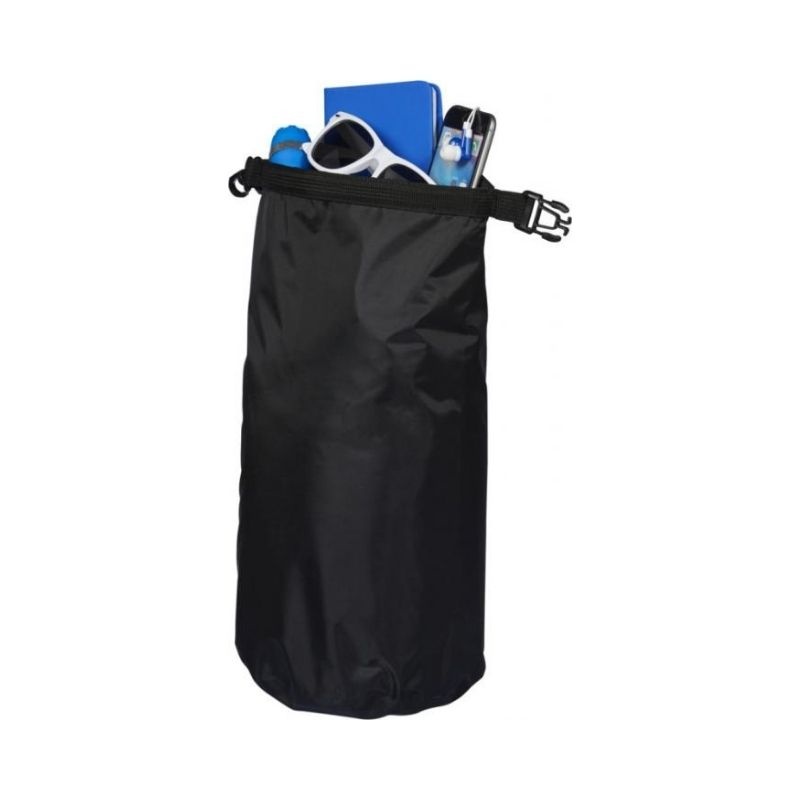 : Camper 10 L vattentät outdoorbag, svart