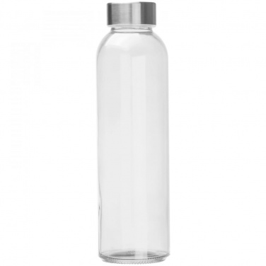 : Vattenflaska av glas, transparent
