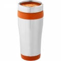 Elwood 410 ml termosmugg, Silver / Orange