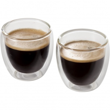 Logotrade profilreklam bild: Boda 2-delars espressoset i glas