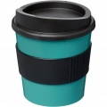 Americano® Primo 250 ml mugg med grepp, Aquablå / Solid svart