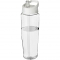 H2O Active® Tempo 700 ml sportflaska med piplock, Transparent / Vit