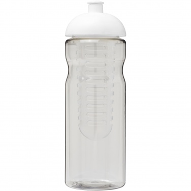 Logotrade profilprodukter bild: H2O Active® Base 650 ml sportflaska med kupollock och fruktbehållare