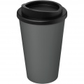 Americano® 350 ml återvunnen termosmugg, Grå / Solid svart