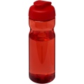 H2O Active® Eco Base 650 ml sportflaska med uppfällbart lock, Röd / Röd