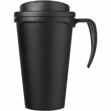 Logotrade profilprodukter bild: Americano® Grande 350 ml mugg med spillsäkert lock