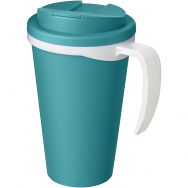 Logotrade profilprodukter bild: Americano® Grande 350 ml mugg med spillsäkert lock