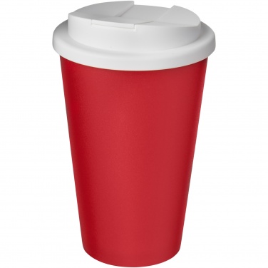 Logotrade profilreklam bild: Americano® 350 ml mugg med spillsäkert lock