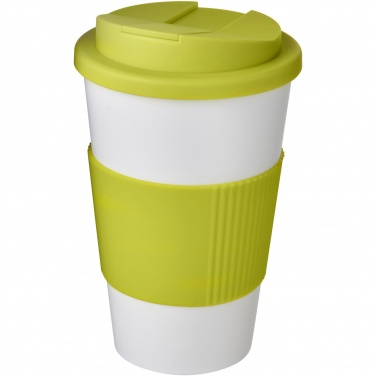 Logotrade kampanjprodukter bild: Americano® 350 ml mugg med grepp och spillsäkert lock