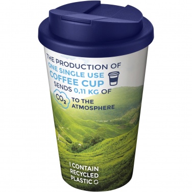 Logotrade profilreklam bild: Brite-Americano® 350 ml mugg med spillsäkert lock