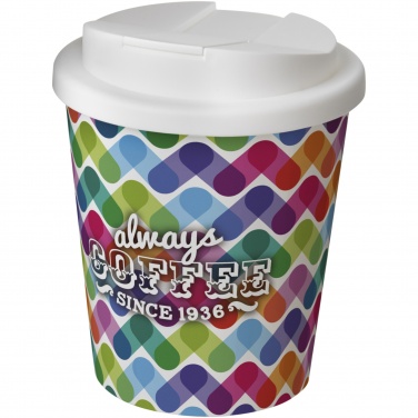 Logotrade presentreklam bild: Brite-Americano® Espresso 250 ml mugg med spillsäkert lock