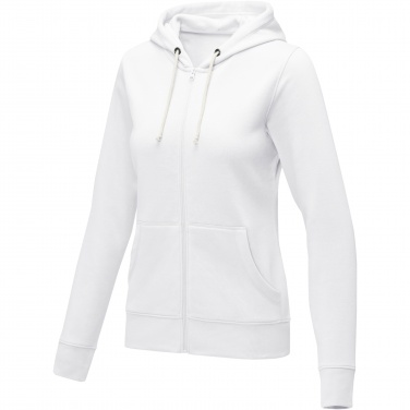 : Theron hoodie med dragkedja dam