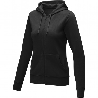 : Theron hoodie med dragkedja dam