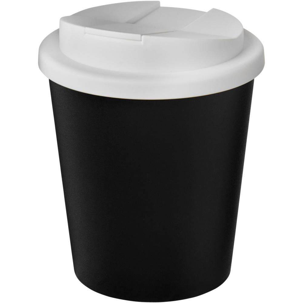 Logotrade reklamprodukter bild: Americano® Espresso Eco 250 ml återvunnen termomugg med spillsäkert lock 