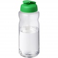 H2O Active® Big Base 1-liters sportflaska med uppfällbart lock, Grön