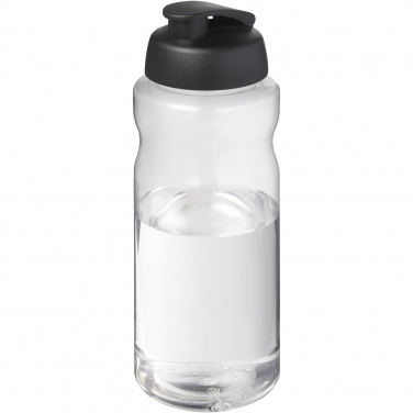 Logotrade reklamprodukter bild: H2O Active® Big Base 1-liters sportflaska med uppfällbart lock