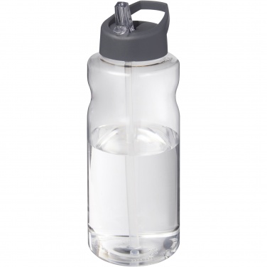 Logotrade reklamprodukter bild: H2O Active® Big Base 1-liters sportflaska med piplock