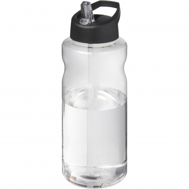 Logotrade reklamprodukter bild: H2O Active® Big Base 1-liters sportflaska med piplock