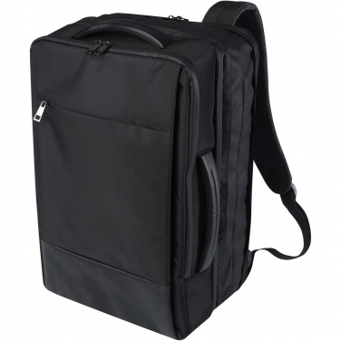 Logotrade reklamprodukter bild: Expedition Pro 17-tums expanderbar laptopväska av återvunnet GRS-material, 35 l