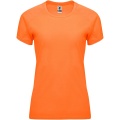 Bahrain kortärmad funktions T-shirt för dam, Fluor Orange