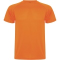 Montecarlo kortärmad sport-T-shirt för herr, Fluor Orange