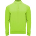 Epiro långärmad sweatshirt med kvartslång dragkedja för barn, Fluor Grön