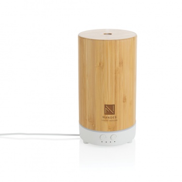 Logotrade presentreklam bild: RCS recycled plastic and bamboo aroma diffuser