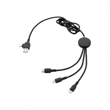 Logotrade kampanjprodukter bild: Light up logga 6-i-1 kabel