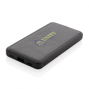 Logotrade kampanjprodukter bild: Tusca 10.000 mAh PU powerbank