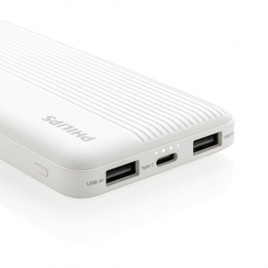 Logotrade kampanjprodukter bild: Philips 10.000 mAh powerbank