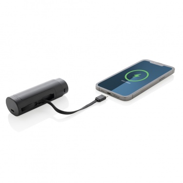 Logotrade profilprodukter bild: CycleCell 5.000 mAh powerbank med avtagbart batteri