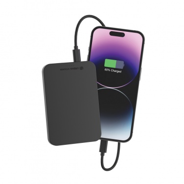 Logotrade profilprodukter bild: Urban Vitamin Richmond 5.000mAh powerbank RCS plast/alu