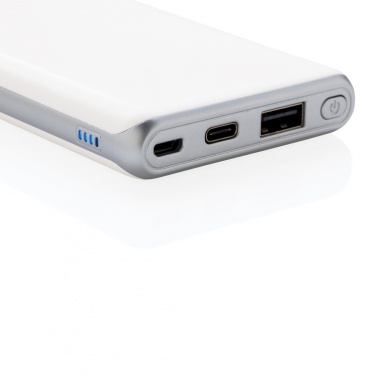 Logotrade kampanjprodukter bild: Ultrasnabb 10.000 mAh powerbank med PD