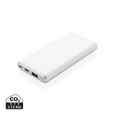 Logotrade presentreklam bild: Ultrasnabb 10.000 mAh powerbank med PD