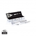 BBQ-box 3 delar, silver