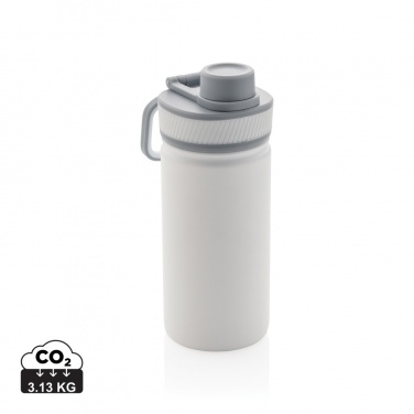 Logotrade profilreklam bild: Vakuumflaska i stainless steel med sportlock 550ml