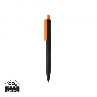 Logotrade profilreklam bild: X3 svart penna smooth touch