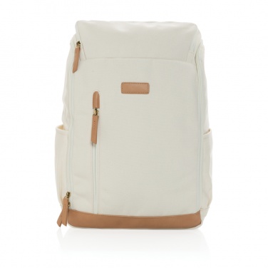 : Impact AWARE™ 15" laptopryggsäck i 16 oz. återvunnen canvas