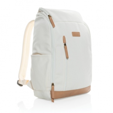 : Impact AWARE™ 15" laptopryggsäck i 16 oz. återvunnen canvas